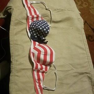 💕5/$15💕  USA Flag Bra with removable straps